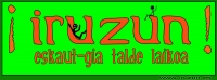 IRUZUN ESKAUT TALDE LAIKO